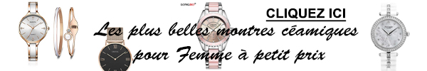 Montre céramique pour femme